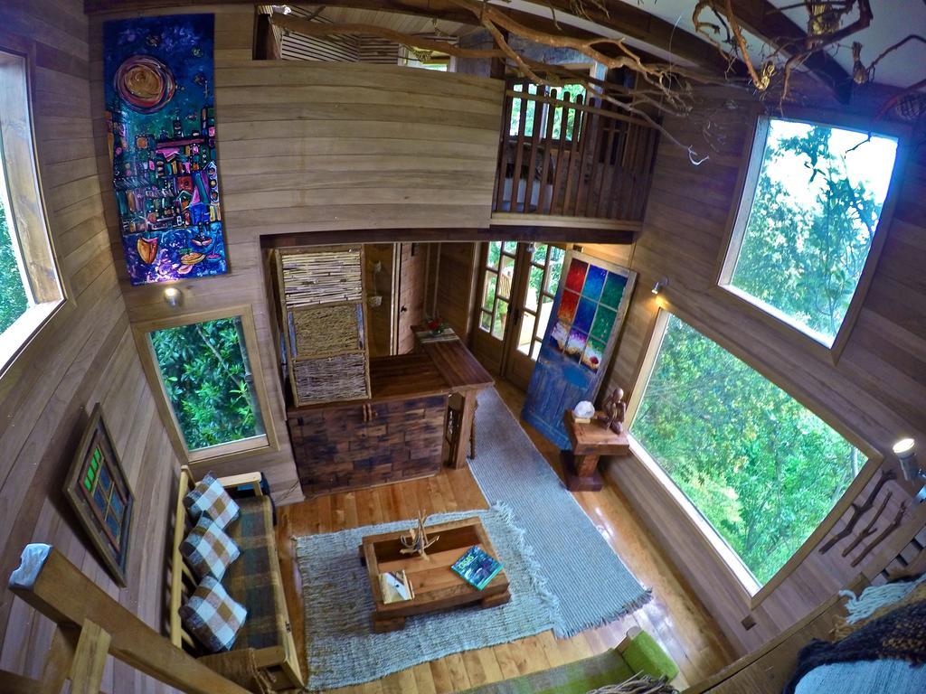 La Casa Del Árbol De Chiloé Villa Castro Kamer foto