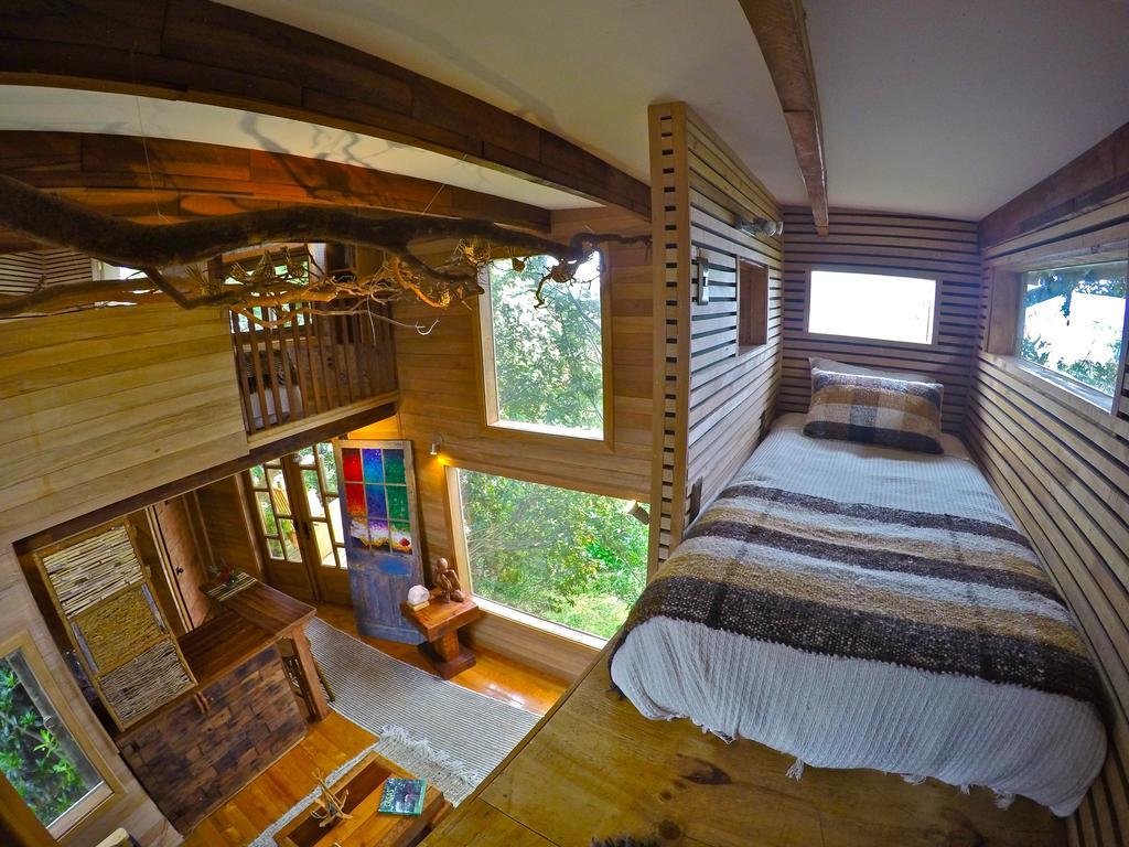 La Casa Del Árbol De Chiloé Villa Castro Buitenkant foto