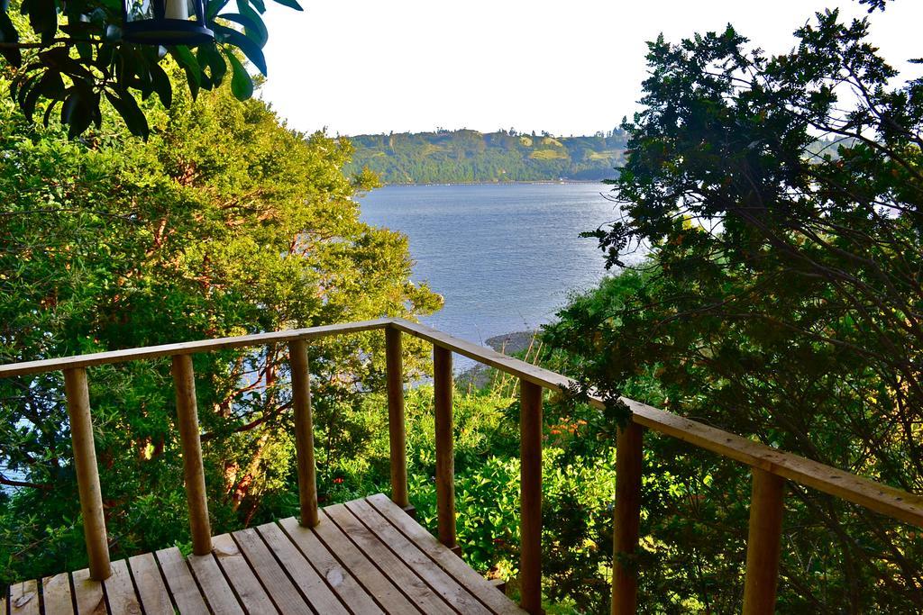 La Casa Del Árbol De Chiloé Villa Castro Kamer foto